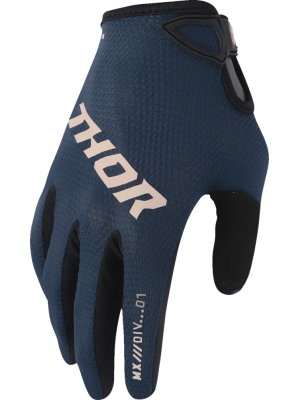 Дамски Ръкавици THOR WMN Ridemode Static MIDN